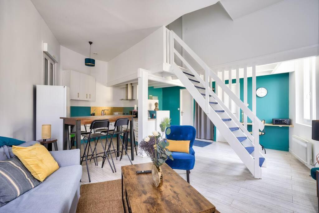 Appartement 2 Chambres Proche Gare De Bordeaux Bagian luar foto